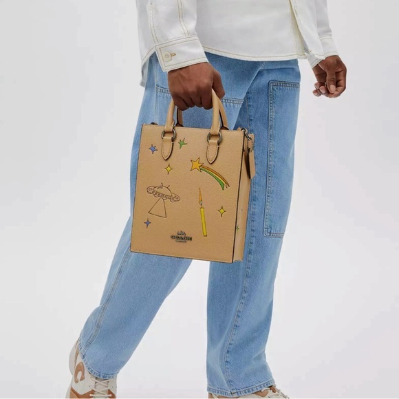 NWT COACH Coach X Observed‎ By Us Dylan Leather Tote Bag - Picture 7 of 8